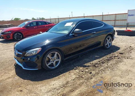2017 Mercedes-Benz C 300 from USA, damaged, VIN WDDWJ4JB2HF547901